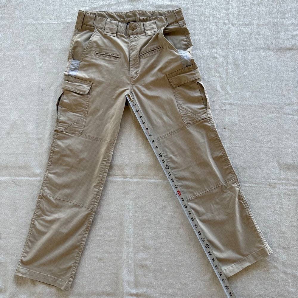 Propper Kinetic Tactical Cargo Pants Men 32x30 Khaki Ripstop Utility Work - Picture 9 of 16